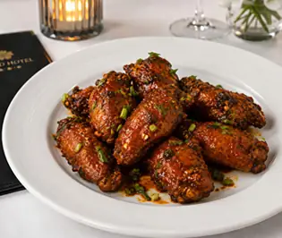 Spicy chicken wings